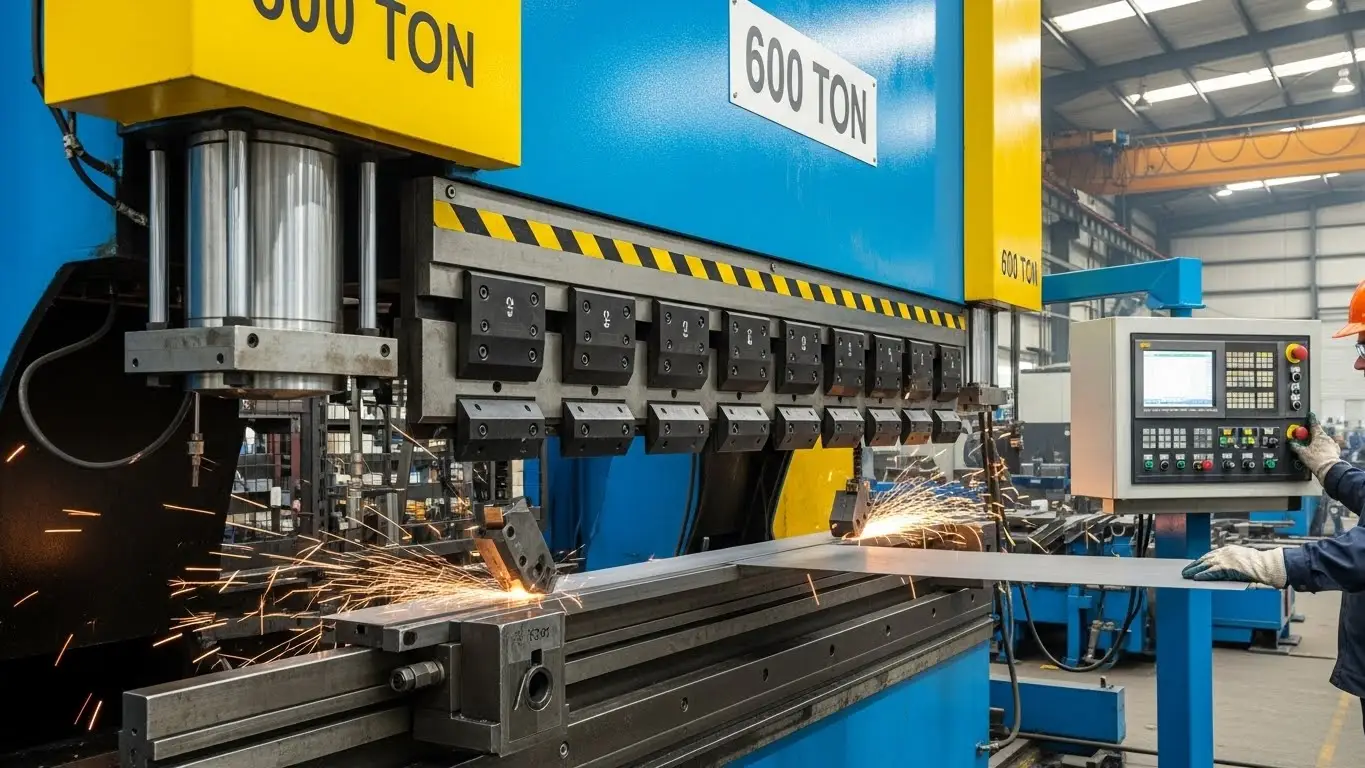 600 トンCNCプレスブレーキ