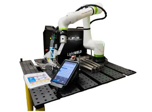 金属加工用自動溶接ロボット