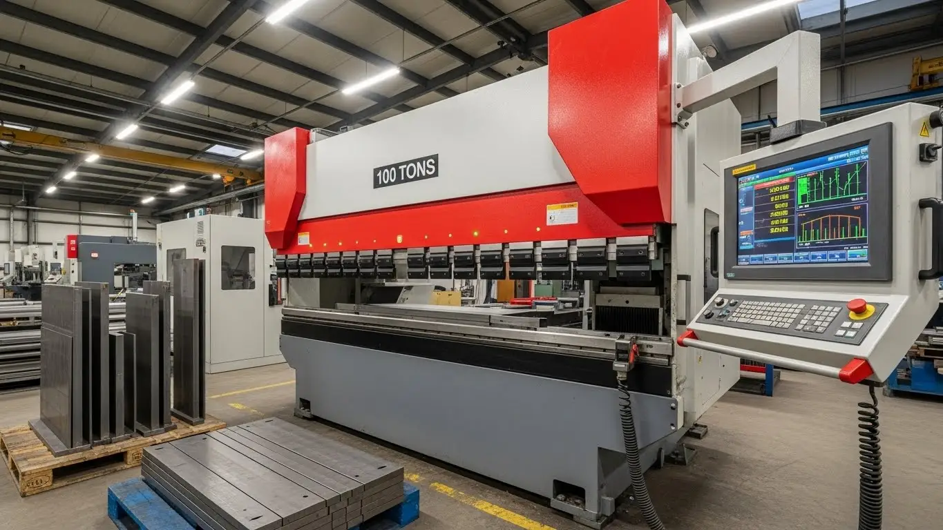 CNCプレスブレーキ 100 トーン