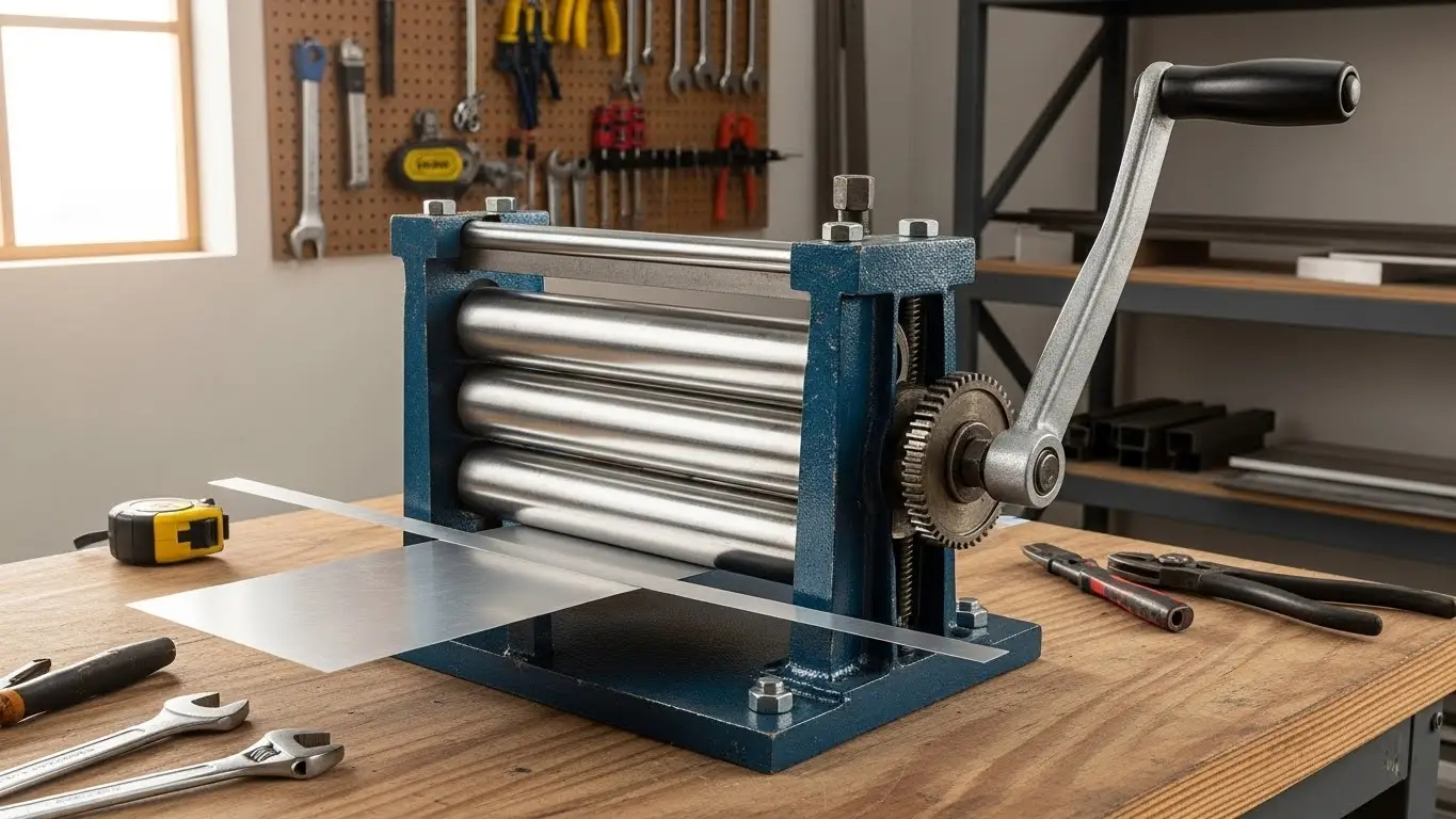 小規模作業場向けの手頃な価格の金属板ローラー