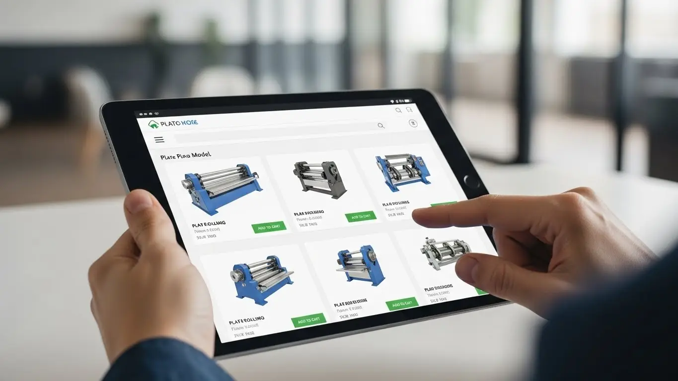 プレートローラーマシンをオンラインで購入します