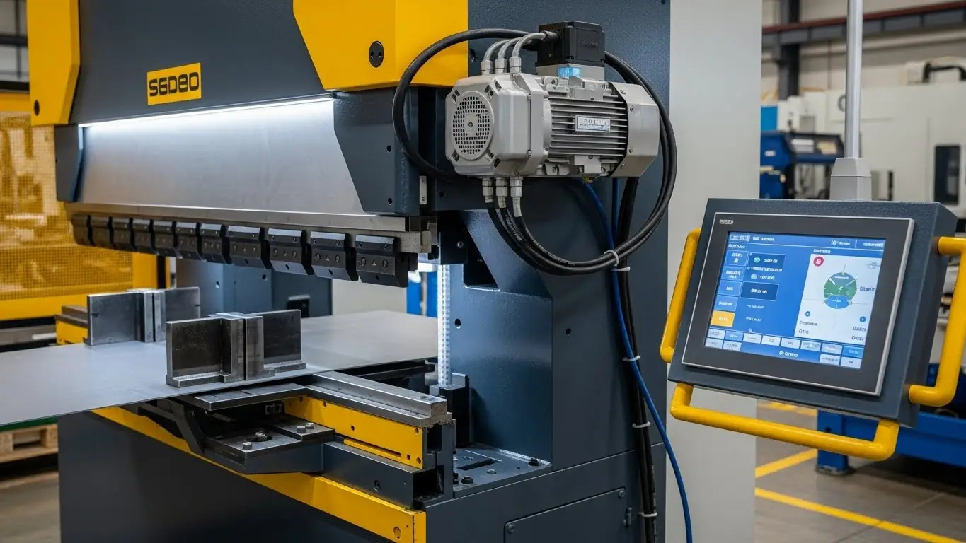 サーボモーター付きプレスブレーキ