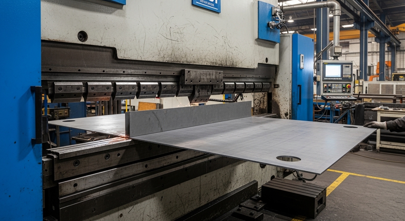 ボイラープレート用CNCプレスブレーキ