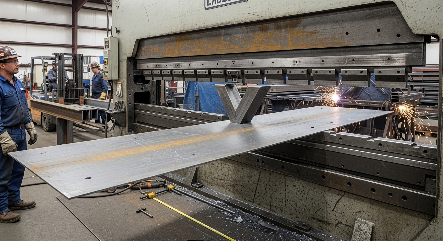 鋼板用の重装備プレスブレーキ