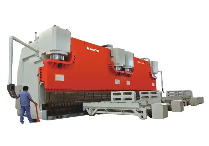 金属パネル曲げ機